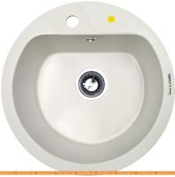 Кухонная мойка Zigmund & Shtain Kreis 505F (индийская ваниль) картинка