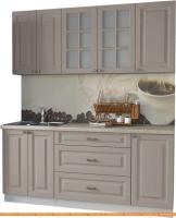 Кухня Интерлиния Мила Деко 1.8 Б (луна/травертин серый) картинка