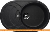 Кухонная мойка Ulgran U-110 (черный) картинка