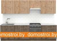 Кухня S-Company Клео крафт 2.9 (дуб харбор эспрессо/дуб харбор золотой) картинка