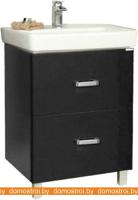 Тумба Акватон Америна 70 Н под умывальник Тигода 70 (черный) картинка