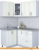 Кухня Интерлиния Мила Крафт 1.2x1.5 (дуб полярный) картинка