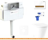 Унитаз Lavinia Boho Relfix Biore 5 в 1 87551040 (белый/светлое дерево пластик) картинка