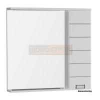 Зеркало Aquanet Доминика 90 L Белый картинка