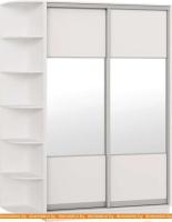 Шкаф-купе Империал Тетрис КК 140x240 (белый жемчуг) картинка