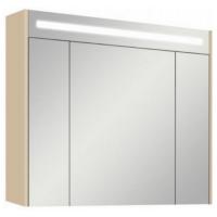 Зеркало-шкаф Акватон Блент 80 кремовый картинка