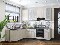 Кухня Vivat Mebel Ницца-03 (дуб крем) картинка