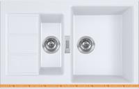 Кухонная мойка Franke Sirius 2.0 S2D 651-78 Tectonite 143.0628.385 (белый) картинка