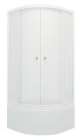 Душевой уголок Triton Стандарт Б1 90x90 белый лен картинка