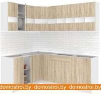 Кухня Кортекс-мебель Корнелия Экстра 1.5x2.1 без столешницы (дуб сонома) картинка