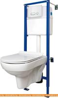 Унитаз Cersanit City Clean On SET-CITYC/LPRO/S-DL/IN-WG картинка