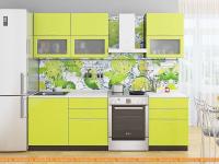 Кухня Vivat Mebel Валерия-М-01 (лайм глянец) картинка