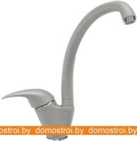Смеситель Tolero Кухонный высокий №001 (серый металлик) картинка