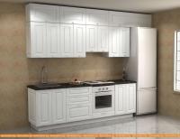 Кухня ЗОВ Памела прямая 3.1 м (античный белый) картинка