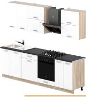 Кухня Славянская столица 39-2 (дуб сонома/белый) картинка