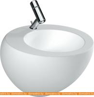 Умывальник Laufen ILBAGNOALESSI ONE 810971 52x52 картинка