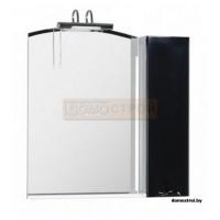 Зеркало Aquanet Асти 55 Шкаф/полка Черный картинка