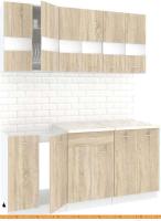 Кухня Кортекс-мебель Корнелия Экстра 1.7м (дуб сонома/марсель) картинка