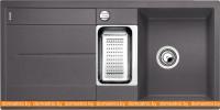 Кухонная мойка Blanco Metra 6 S-F (темная скала) 519118 картинка