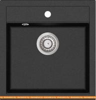 Кухонная мойка Aquasanita Tesa SQT100W (black metallic 601) картинка