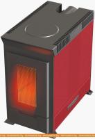 Печь-камин отдельностоящая Теплодар Матрица 100 картинка