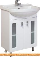 Тумба под умывальник Onika Кристалл 55.18 (белый) 105512 картинка