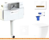 Унитаз Lavinia Boho Relfix One 5 в 1 87551026 (белый/светлое дерево стекло) картинка