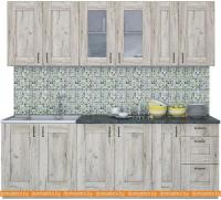 Кухня Интерлиния Мила Хольц 23 (дуб серый) картинка