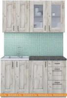 Кухня Интерлиния Мила Хольц 14 (дуб серый) картинка