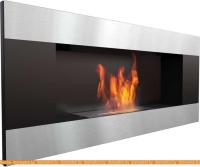 Биокамин Kratki Delta 2 Horizontal (черный) картинка