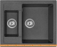 Кухонная мойка Gran-Stone GS-21 (309 темно-серый) картинка