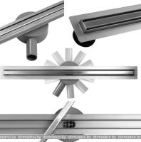 Душевой трап Calani Eco360 Slim 90 Chrom CAL-G0022 картинка