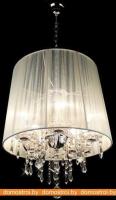 Подвесная люстра Евросвет 2045/5 хром/белый картинка