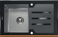 Кухонная мойка Tolero Ceramic glass TG-780 (черный) картинка