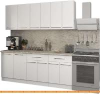 Кухня Кастанье Марта 2.0 (белый глянец) картинка