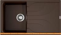 Кухонная мойка Omoikiri Yasugata 86-DC (темный шоколад) картинка