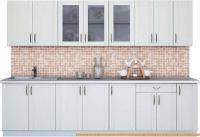 Кухня Интерлиния Мила Крафт 2.9 (дуб полярный) картинка