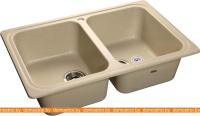 Кухонная мойка GranFest GF-S780K (бежевый) картинка