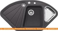 Кухонная мойка Blanco Delta II-F (темная скала) 521262 картинка