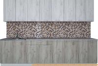 Кухня Интерлиния Мила Лайт 3.0 (дуб белый/дуб серый) картинка