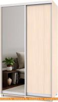 Шкаф-купе Modern Роланд 1300 (450) (дуб млечный/зеркало) картинка