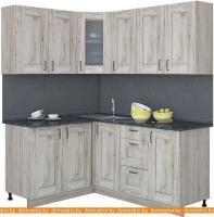 Кухня Интерлиния Мила Хольц 14x18 (дуб серый) картинка
