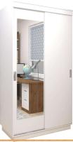 Шкаф-купе ЭлиГард Лагуна ШЛ-03.1 (белый) картинка