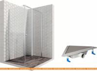 Душевой уголок Ambassador Set 12011104R-ST4 картинка