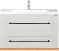 Тумба под умывальник Misty Марта 80 (подвесная, белый) картинка