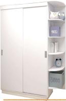 Шкаф-купе ЭлиГард Лагуна ШЛ-04.П.0 (белый) картинка