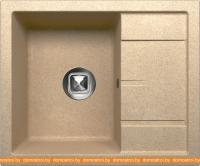 Кухонная мойка Tolero R-107 (бежевый) картинка