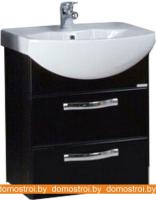 Тумба под умывальник Акватон Ария 65 М чёрный (1.A123.3.01A.A95.0) картинка