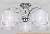 Потолочная люстра Евросвет Fabiola 60109/5 (хром) картинка