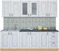 Кухня Интерлиния Мила Хольц 24 (дуб белый) картинка